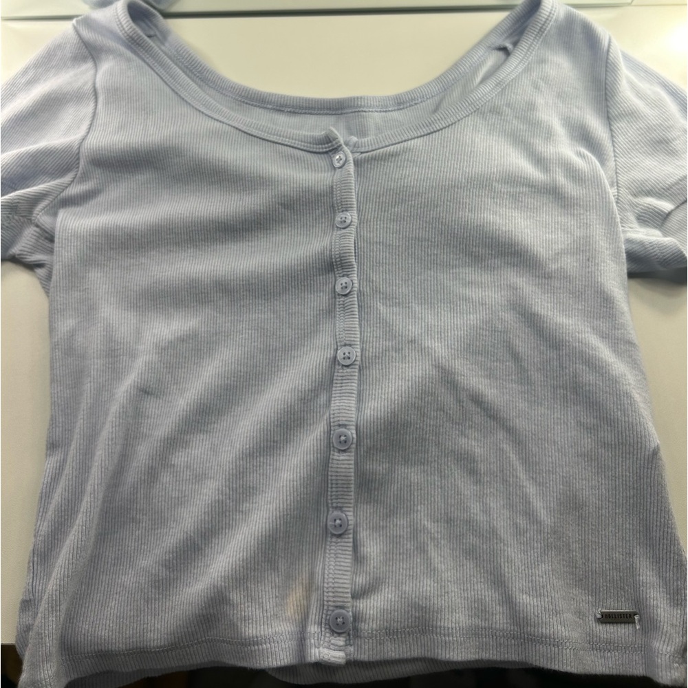 Hollister baby blue Tee